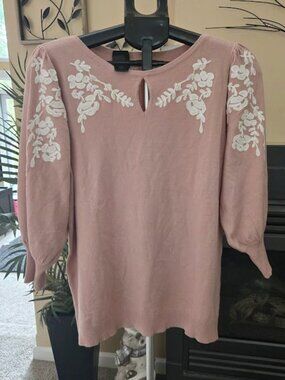 NWT Cactus + Pearl from Crackle Barrel sz Medium soft sweater